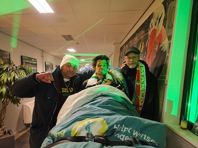 Terminale ADO Den Haag-fan Yerrai kon nog één keer naar zijn club: ‘Hij is met een grote glimlach vertrokken’