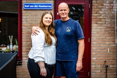 Stef gaat even naar het toilet en wordt weken later wakker: zijn dochter redde zijn leven