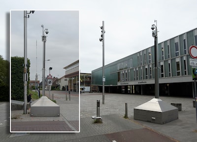 Twee tijdelijke camera’s geplaatst bij stadhuis IJsselstein na vernielingen en ‘aanval op onze stad’