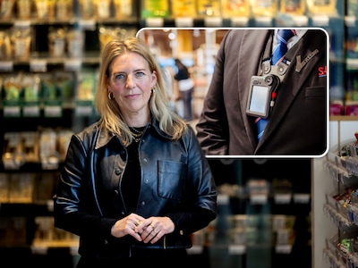 Waarom AH proef start met bodycams: ‘Wat op straat gebeurt, lijkt zich ook naar supermarkt te verplaatsen’