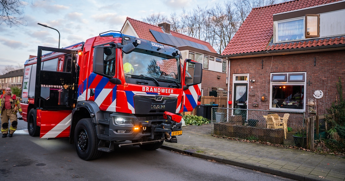 Bewoner vergeet pannetje op het vuur op Goudakkerstraat in Dieren