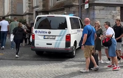 Belgische politie gaat viraal na blunder met handrem: ‘Spijtig’