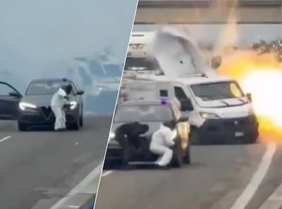 Italiaanse politie verijdelt spectaculaire overval: gepantserde geldwagen opgeblazen
