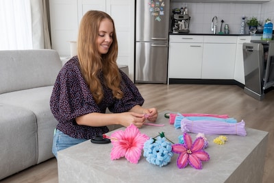 325 miljoen views voor tulpjes van nootjes en miljoen volgers: Felicia kon ontslag nemen door TikTok-succes