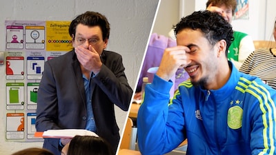 Spullen vliegen in het rond na discussie in klaslokaal van leraar Hoefnagels: ‘Mannen leiden en vrouwen volgen’