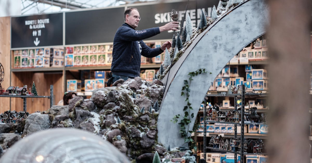 Wel zo gemakkelijk: een deel van de kerstshow van Intratuin komt in de ...