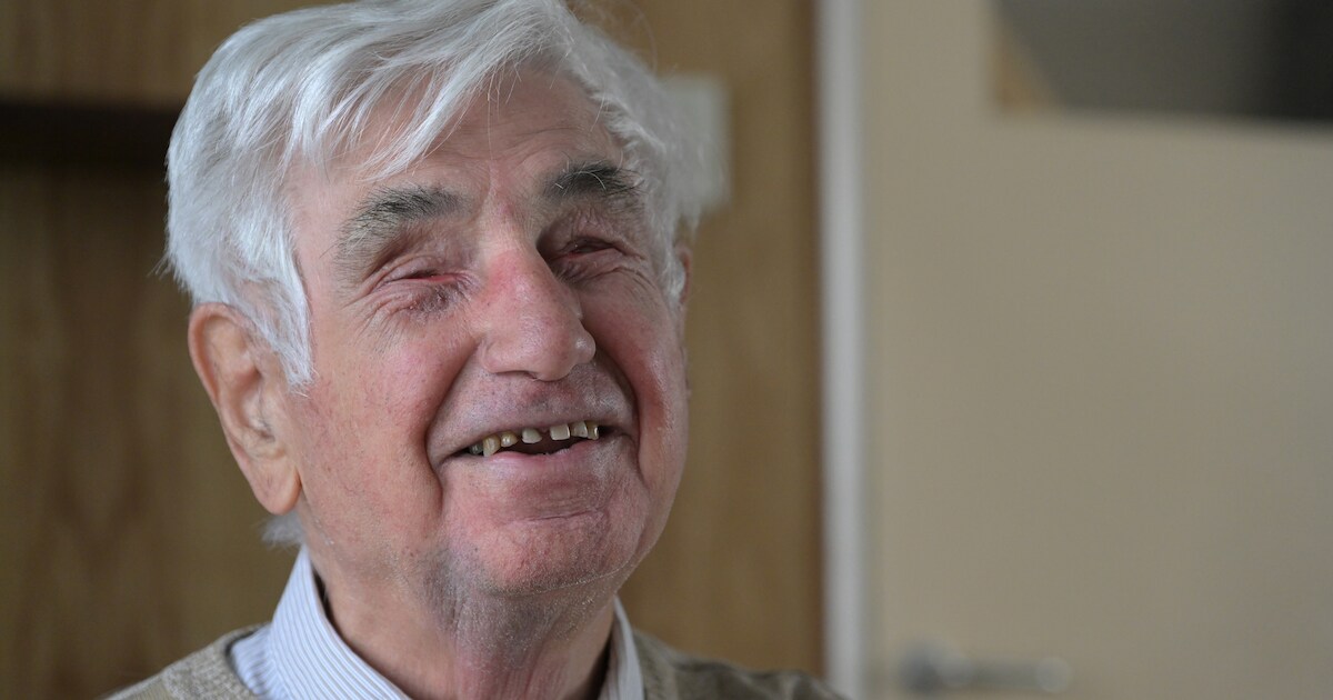 Zijn leven lang kwam Rinus Rijk (88) op voor blinden, zo veel dat hij ...
