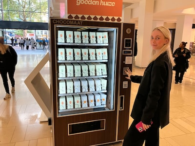 Reep voor 14 euro: de Chocomaat van De Bonte Koe is nieuw in Utrecht