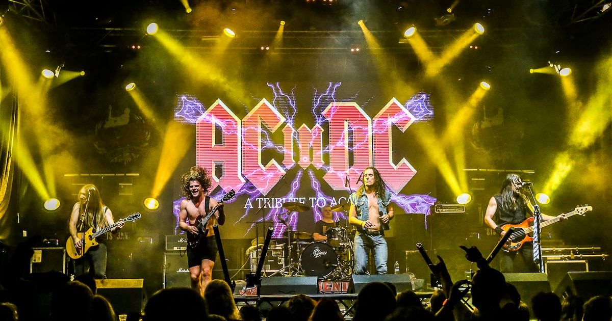 AC/DC tribute band ACinDC speelt in Theater Myllesweerd | Regio | De ...