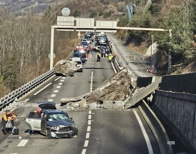 Gigantische rotsmassa dreigt op weg naar Franse Alpen te storten