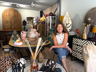 Denise opent winkel met bijzondere items in Ede: ‘Ik houd van eyecatchers in huis’