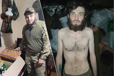 Oekraïense vrouw deelt foto van vermagerde echtgenoot aan het front: commandant ontslagen