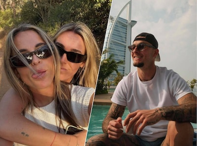 Justin Bijlow en Tonny Vilhena met gezin in Dubai, Jill Roord en Pien Sanders samen in Kaapstad