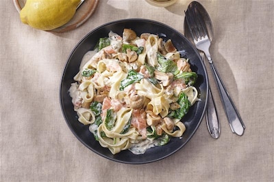 Wat Eten We Vandaag: Romige tagliatelle met zalm