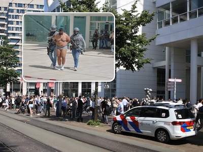 Als een man (28) zegt dat hij een bom bij zich heeft, gaan in het Haagse stadhuis alle alarmbellen af
