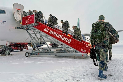 Nederlandse militairen in Groenland keren alweer terug