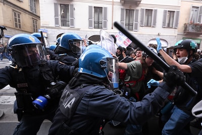 Onvrede en groeiende armoede zijn de voedingsbodem voor protesten in Italië: ‘Het is bijna niet meer vol te houden’