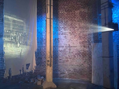 Erfgoedfestival in de ENKA schoorsteen in Ede