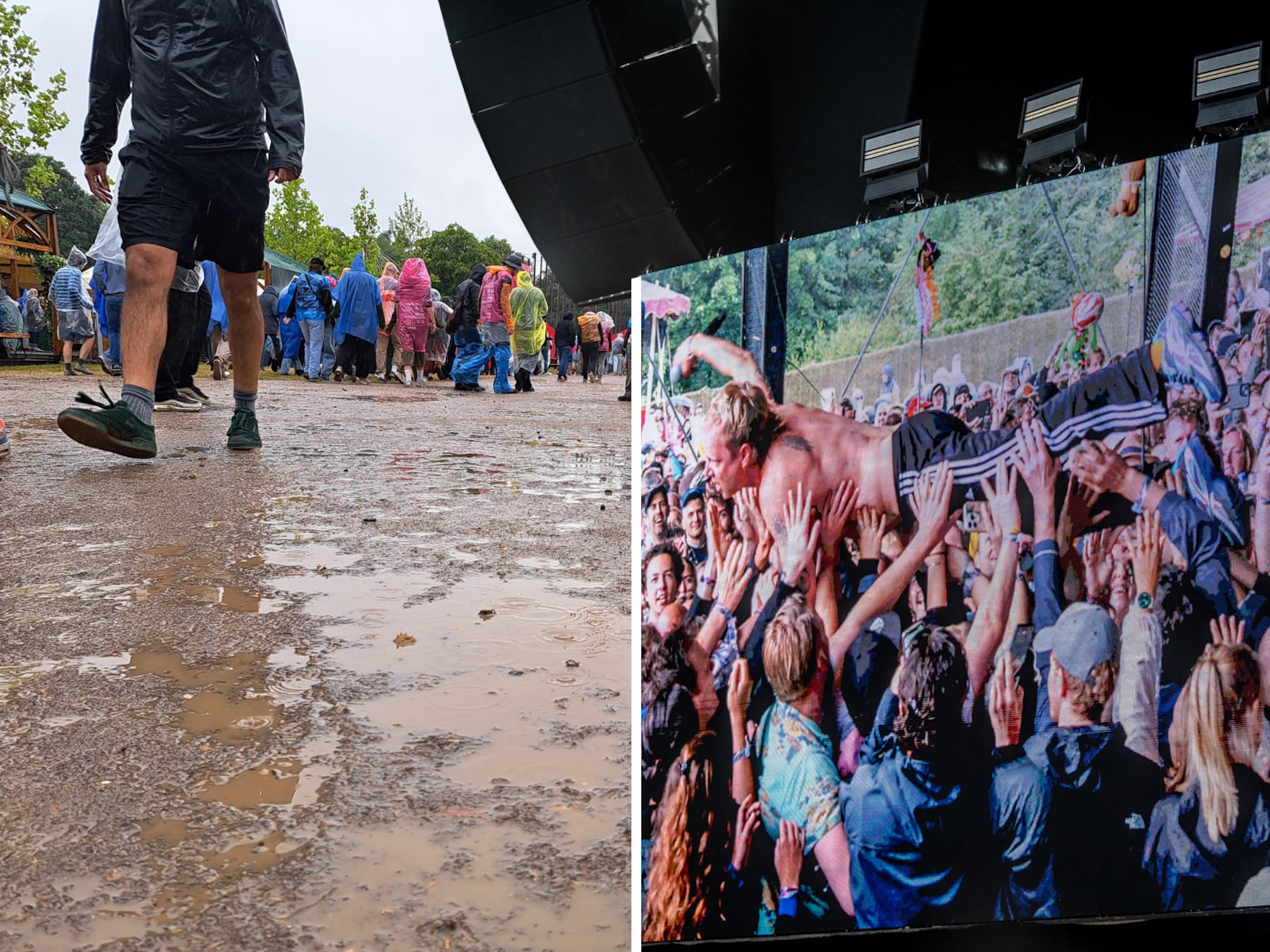 TERUGLEZEN Down The Rabbit Hole 2025 | Frontzanger Hang Youth crowdsurft de tent uit • Dansen in de modder