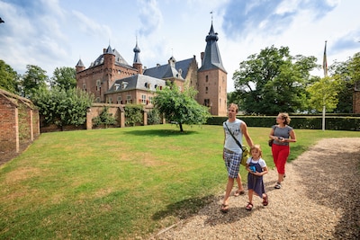 Blauwe Bever vaart van Wageningen naar Kasteel Doorwerth