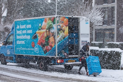 Supermarkten moeten bestellingen annuleren om weer: honderden Jumbo-klanten zonder boodschappen