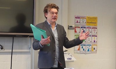Veel leerlingen met gescheiden ouders in de klas van Peter H