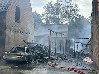 Grote schade na brand in woonwijk Uden, mogelijk asbest vrij