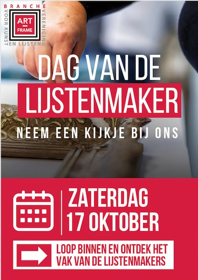 Lijstenmakerij in Ede doet mee aan eerste Dag van de Lijstenmaker