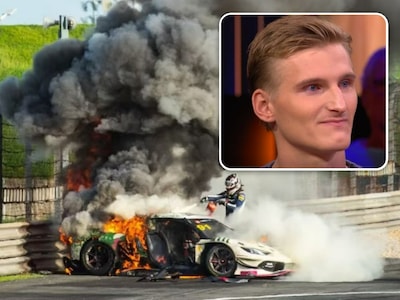 Fern verrast Loek die haar man uit brandende Ferrari trok: ‘We zouden de vader van onze kinderen verloren zijn’