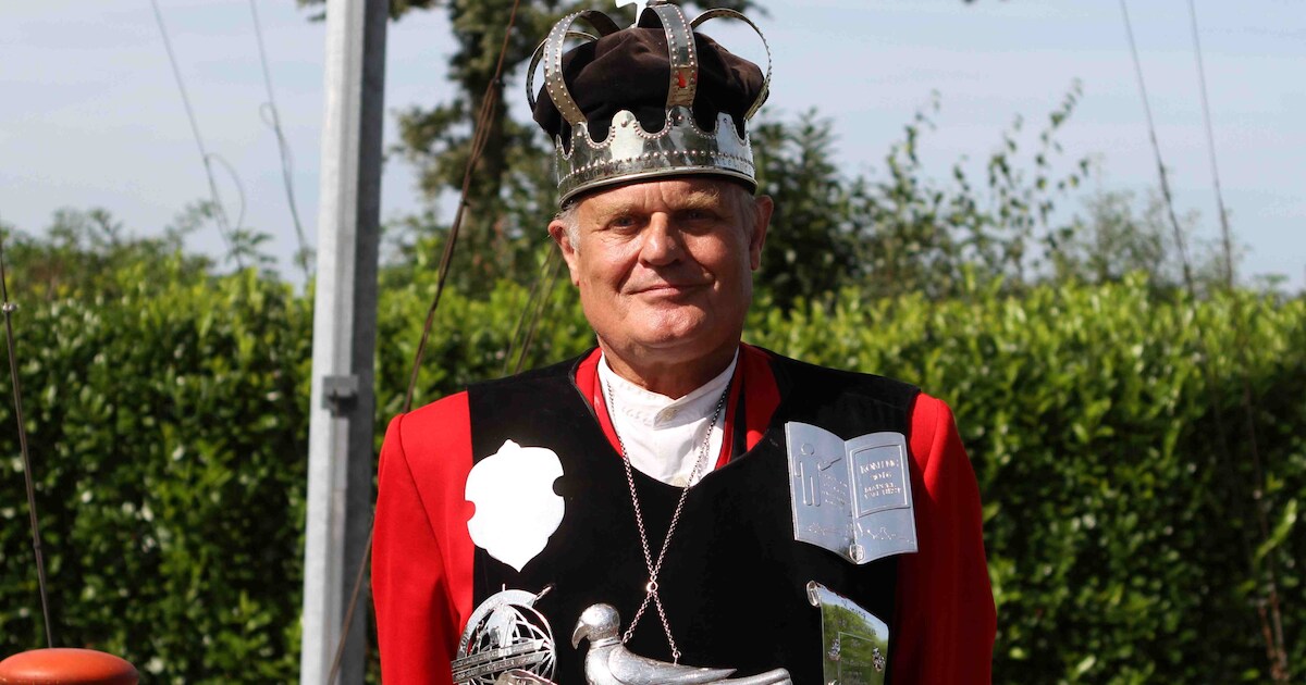 Gerard Klessens nieuwe koning gilde Wintelre