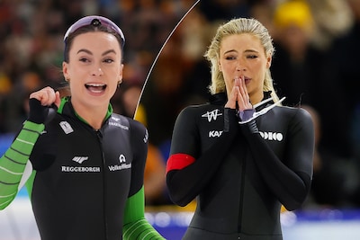 Fenomenale Femke Kok rijdt baanrecord en laat tweede 500 meter schieten, Leerdam neemt revanche