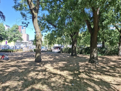 Keizer Karelplein was opnieuw trekpleister voor daklozen, maar inmiddels oogt het veel stiller
