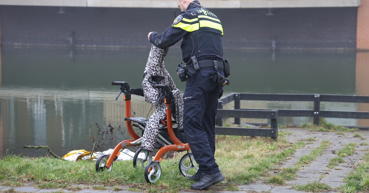 Jongens halen vrouw met scootmobiel uit water in Huissen