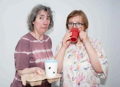 Cabaretduo 2Vliegen geeft voorstelling in Driebergen-Rijsenburg