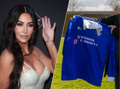Mysterie ontrafeld: dit is de koper van oud-voetbalshirt van Kim Kardashian: ‘Dat is toch lachen’