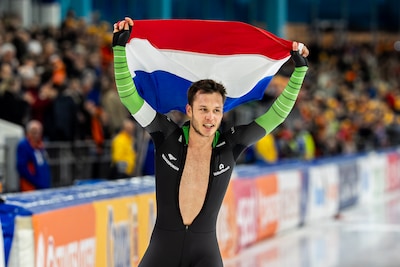 Nederlands kampioen Marcel Bosker over bijrol in ploegenachtervolging: ‘Ze hebben me een medaille ontnomen’