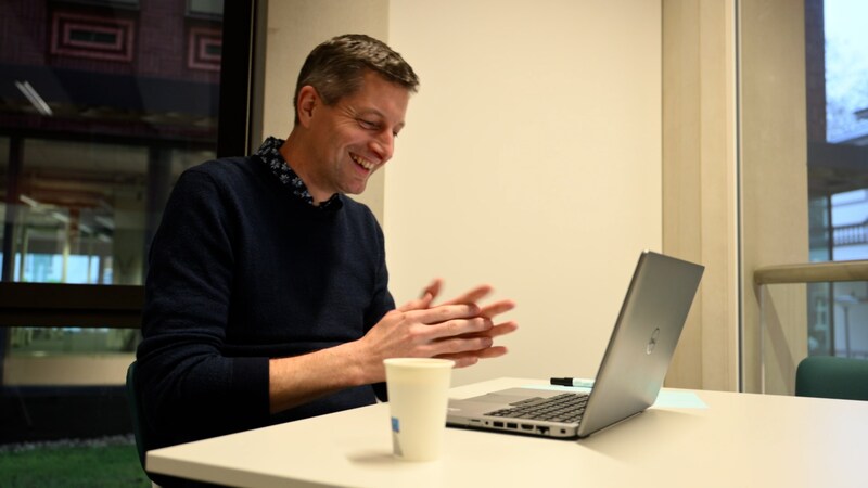 Steven Dorrestijn in actie