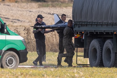 Nieuwe details over incident met Russische drones in Polen: ‘Vijf toestellen koersten op Navo-basis’