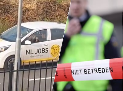 Van een afstandje wordt gefilmd hoe vrouw zwaar mishandeld wordt in bedrijfsauto: bedrijf doet aangifte