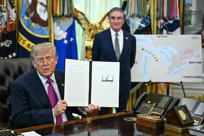 Na Golf van Mexico moet Ontariomeer eraan geloven: mag Trump zomaar de naam veranderen naar Lake America?