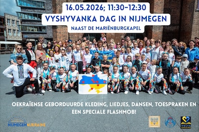 Vyshyvanka Dag brengt Oekraïense cultuur naar Nijmegen