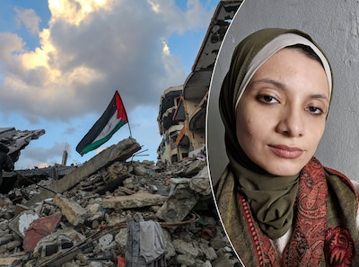 Palestijnse schrijfster Malak beleefde zwaarste jaar van haar leven in Gaza: ‘Verbaast me dat ik nog leef’