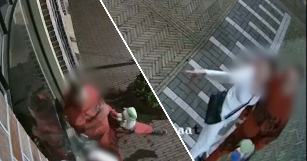 ‘Doe normaal!’: vrouw roept jongeman tot de orde na inslaan ruit van ...