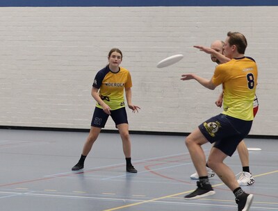 Open training ultimate frisbee in Arnhem