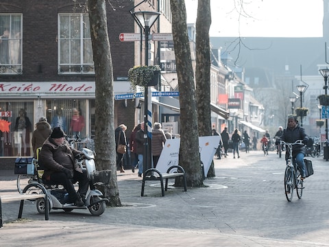 Archieffoto: het centrum van Zevenaar