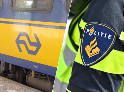 Medereizigers reanimeren vrouw als ze onwel wordt in trein, agent staat op perron klaar om het over te nemen