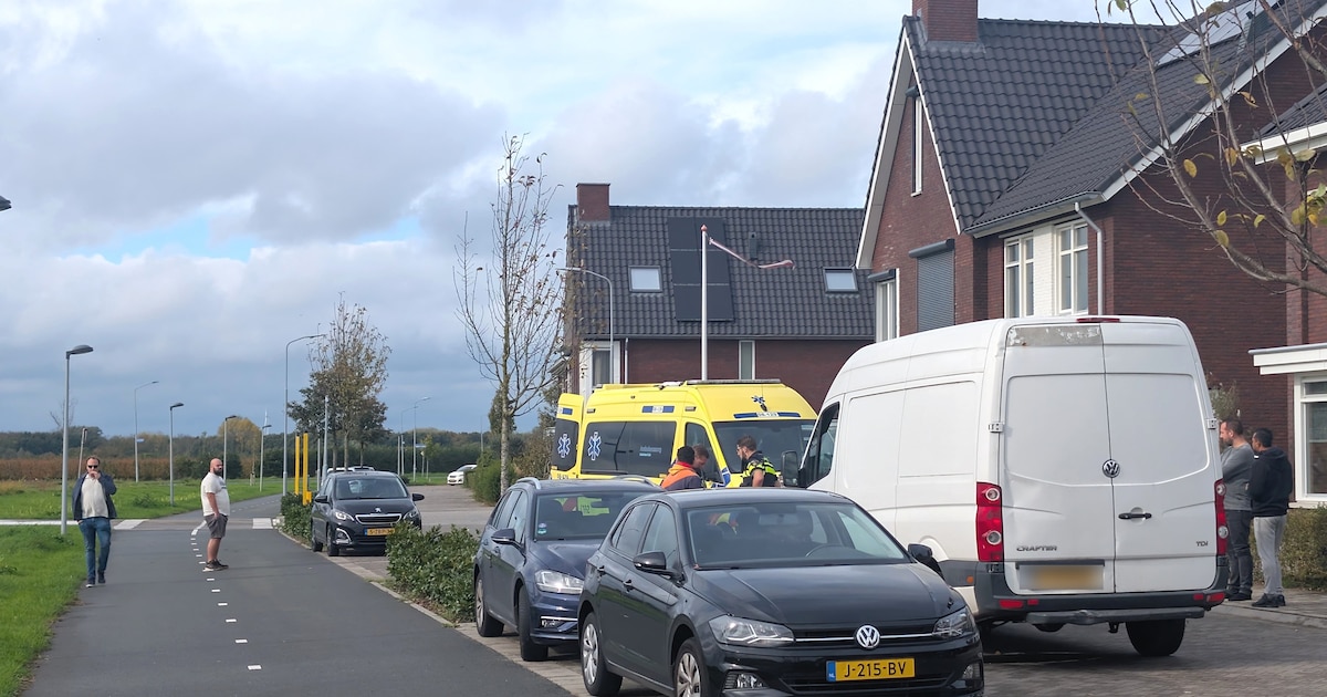 Overstekend kind gewond bij botsing met bestelbus pakketbezorger.