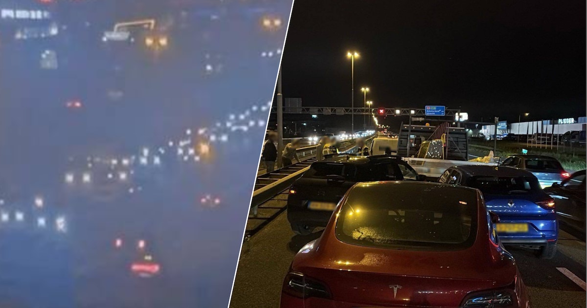 Ongeval op A2 bij Zaltbommel, 10 kilometer file vanaf Den Bosch.