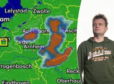 Grote rode vlekken op de weerradar, maar wat zegt dat echt over het onweer  vanmiddag?