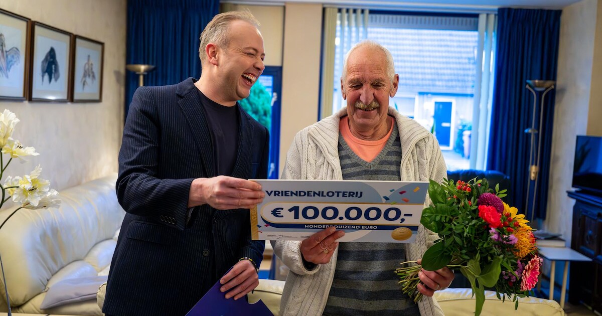 Gerrit wint een ton in VriendenLoterij en wil van het geld een nieuw ...